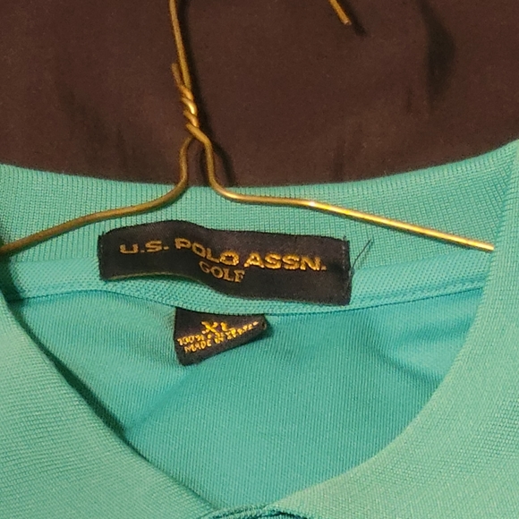 US POLO ASSN GOLF POLO TOP. MENS XL. - Picture 2 of 3